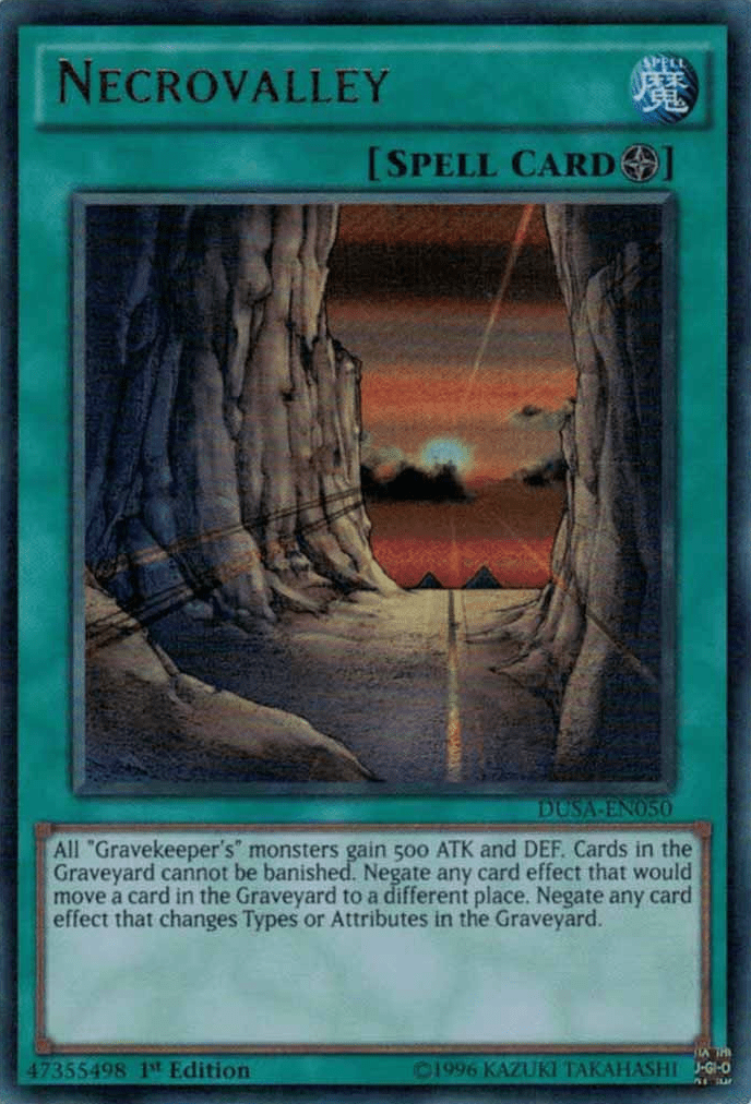 Necrovalley, one of the best gates in Yugioh
