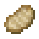 Cooked porkchop, one of the best foods in Minecraft