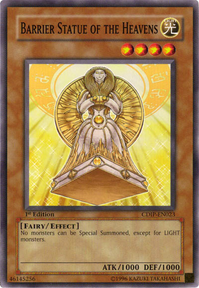Barrier statues, one of the best gates in Yugioh