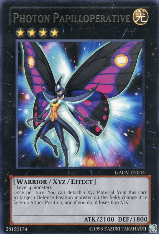 Photon Paillooperative, one of the best rank 4 Yugioh XYZ monsters